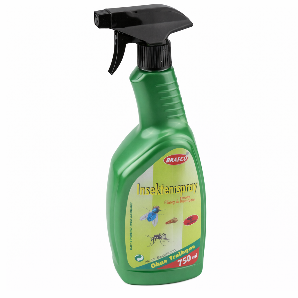 🦟 Spray insecticid Braeco 750 ml – Protecție rapidă împotriva insectelor