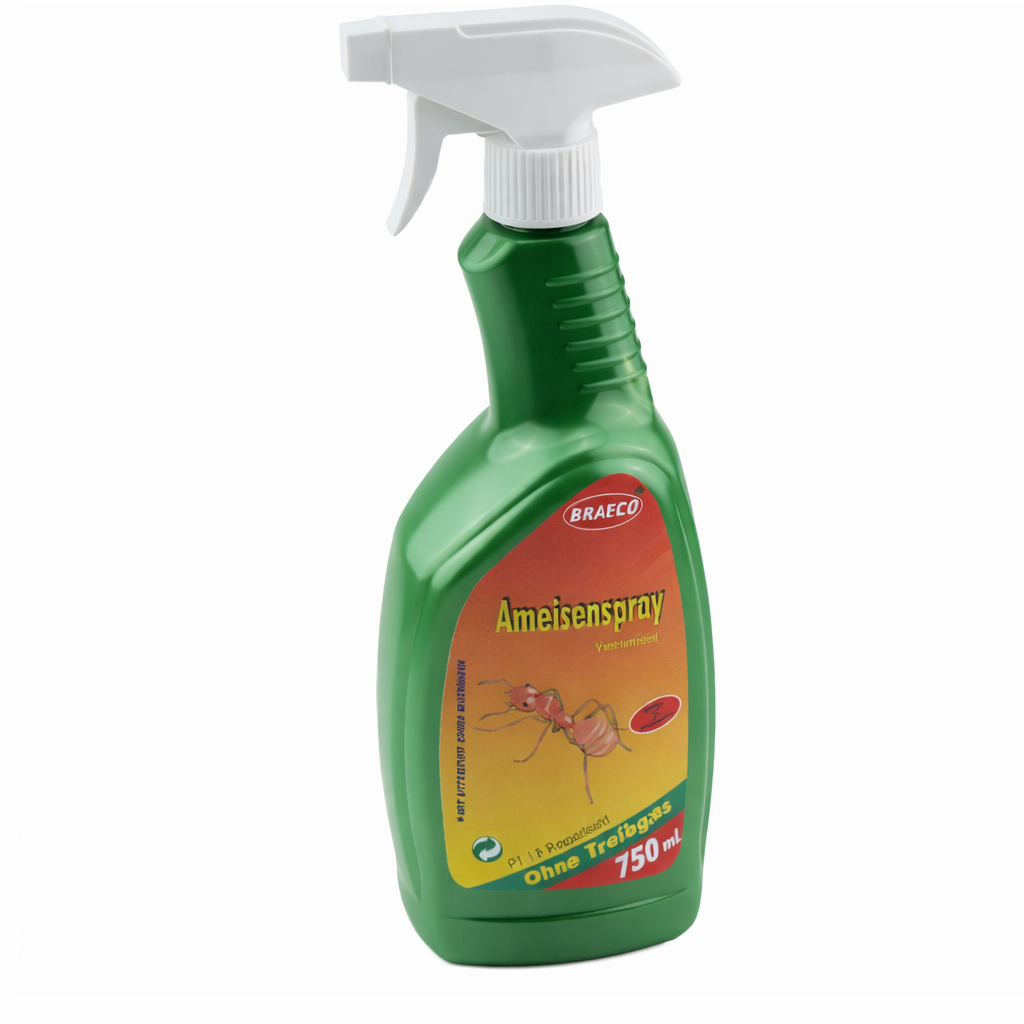 🐜 Spray anti-furnici Braeco 750 ml – Efect rapid & protecție de durată