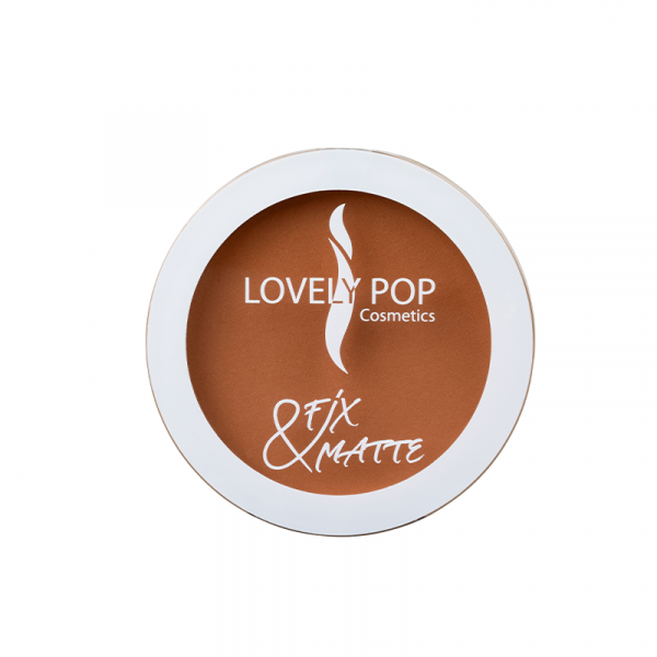 🌟 Poudre Compacte Fix & Matte N°9 – Lovely Pop