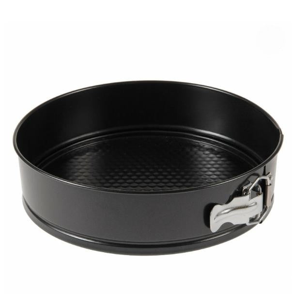 Formă de copt rotundă cu inel detașabil – Ø 28 cm, 7 cm înălțime, din oțel carbon