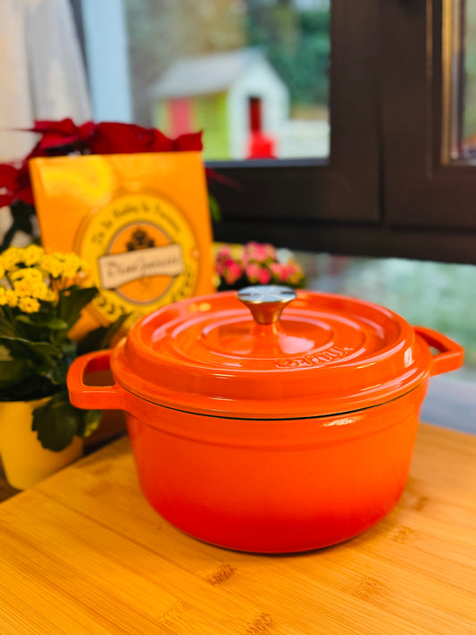 Oală din Fontă Emailată, 3 Straturi, 26 cm, 5 Litri