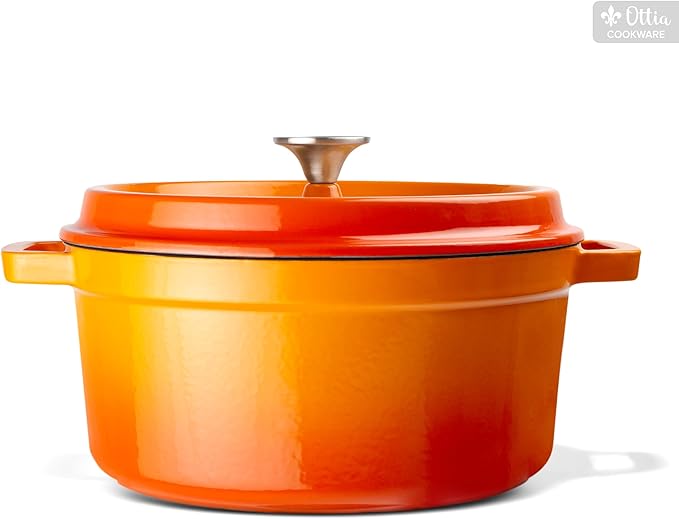 Oală din Fontă Emailată, 3 Straturi, 26 cm, 5 Litri