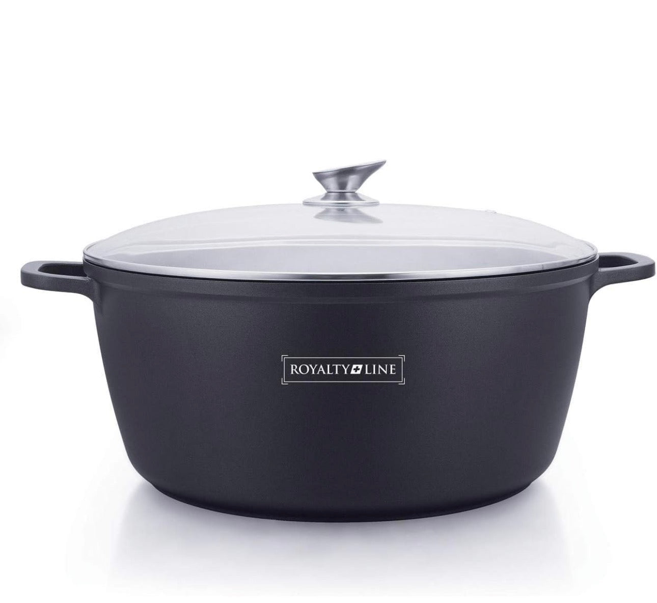 Oală XXL Royalty Line cu Capac – 25 Litri | 44 cm | Compatibilă cu Inducție