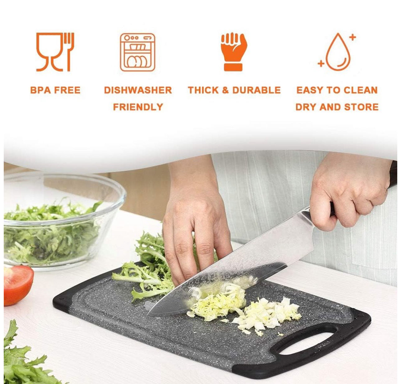 **Set de Tocătoare - 3 Tocătoare din Plastic BPA Free**
