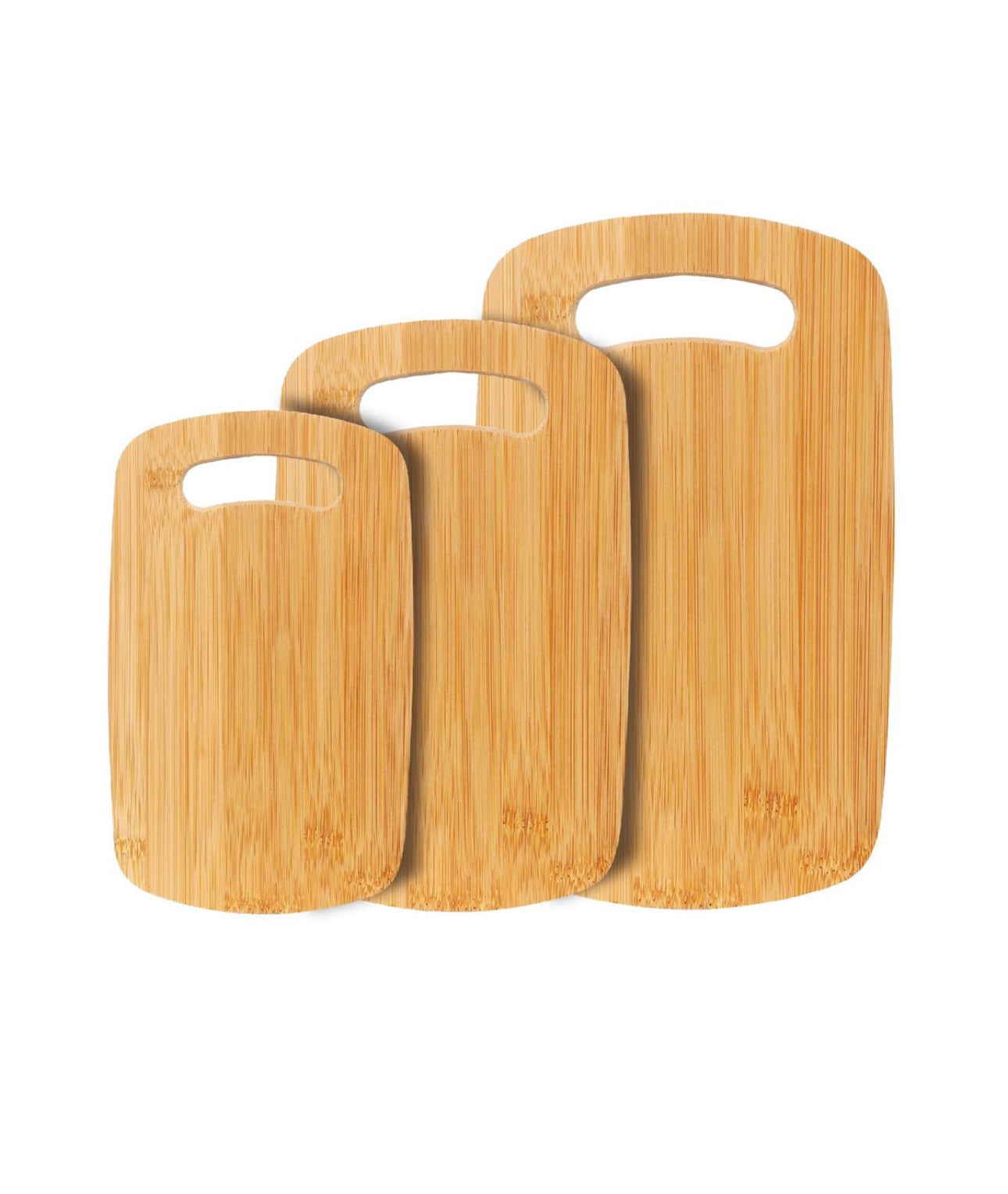 🌟 **Set tocătoare 3-piese din Bambus - Robust & Versatil** 🌟