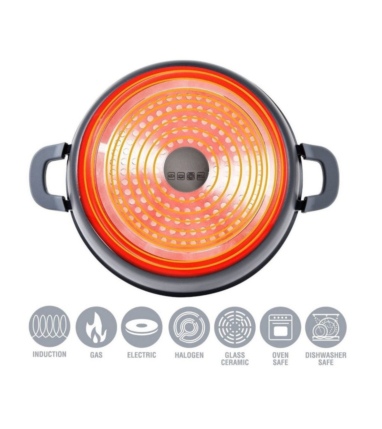 🌟 **Set de Oale 6-piese - 20, 24, 28 cm** 🌟Inducție/Gaz/Plite electrice/ Foc deschis
