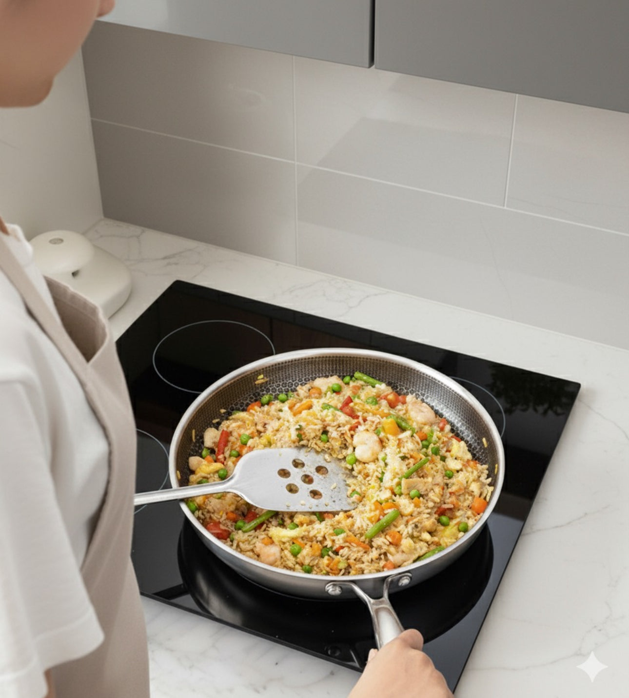 Set de Gătit PREMIUM din Oțel Inoxidabil 18/10 - 10 Piese** 🥘✨