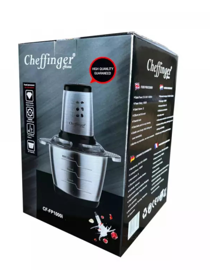 **Cheffinger tocător electric 5 L / 1000W 🍽️**