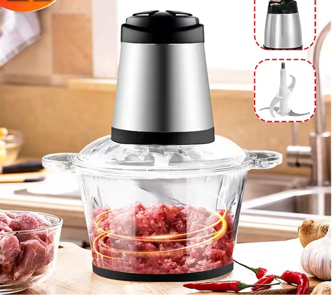 Tocător Electric Multifuncțional 1000W cu Bol de 3L