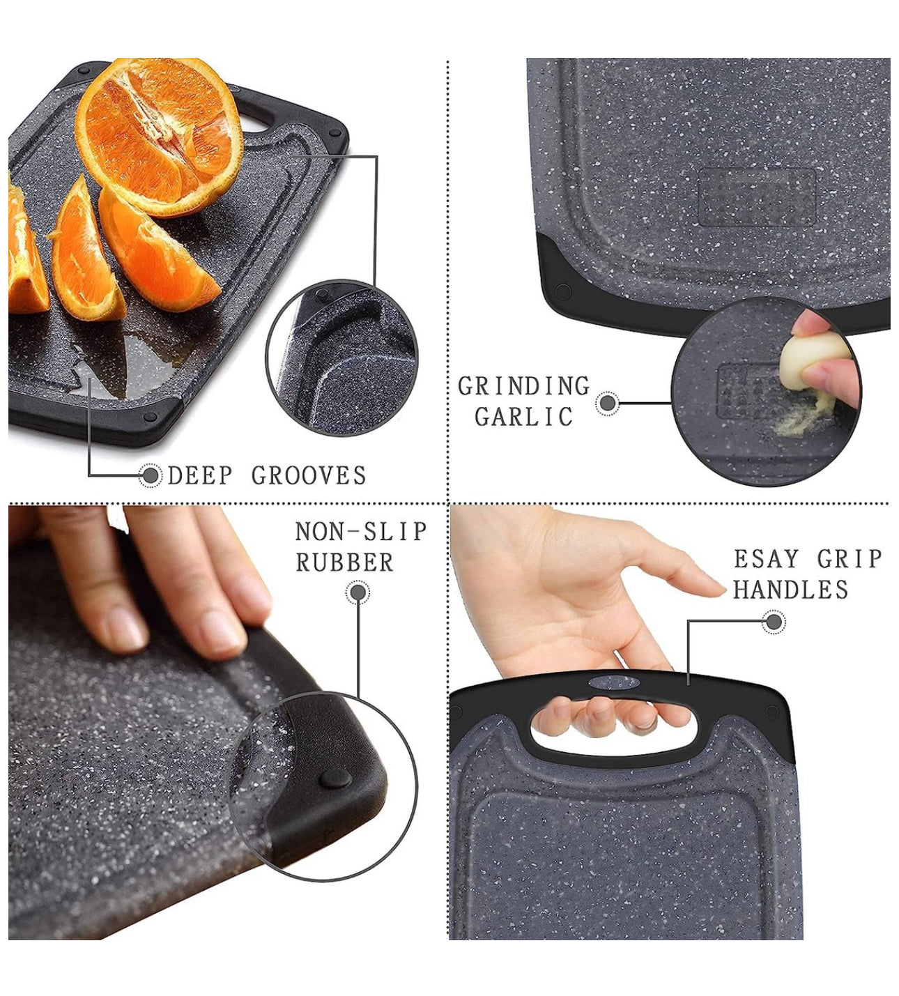 **Set de Tocătoare - 3 Tocătoare din Plastic BPA Free**