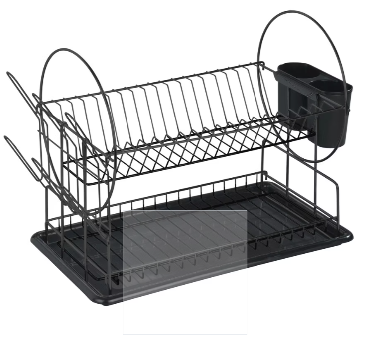 Suport pentru vase Premium Duo Negru Wenko