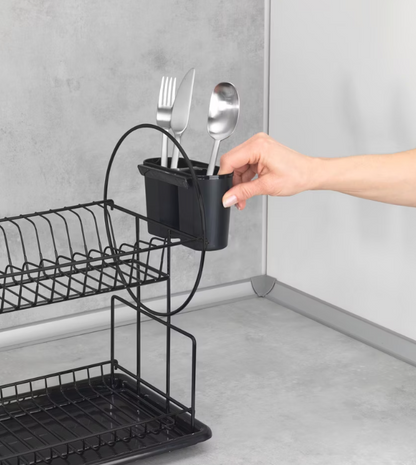 Suport pentru vase Premium Duo Negru Wenko