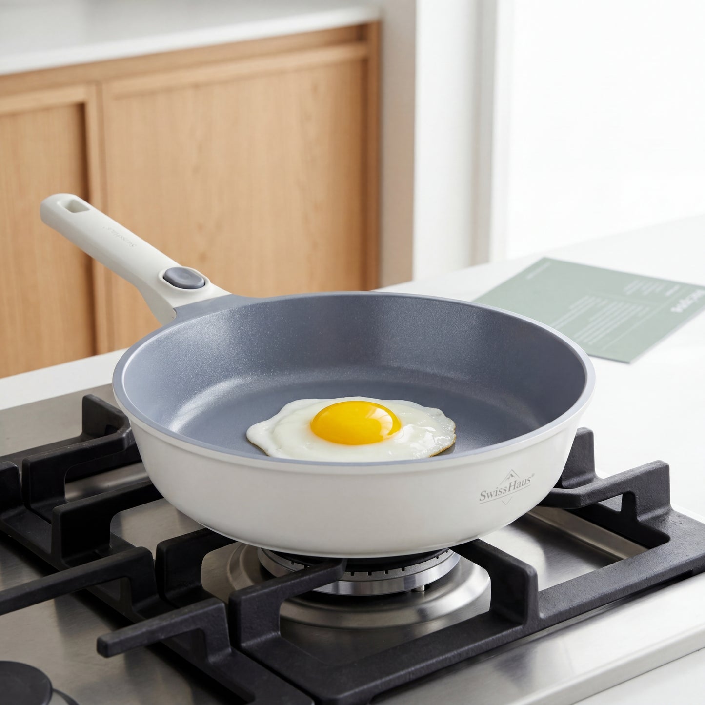 🍳 Set oale și tigăi 19 piese SwissHaus – Ceramică Sapphire, antiaderent, pentru toate tipurile de plite & cuptor