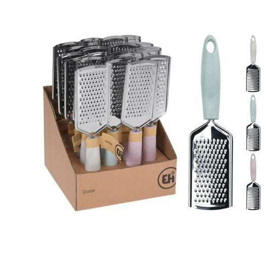 Răzătoare din inox cu mâner din plastic – 25 cm, culori asortate