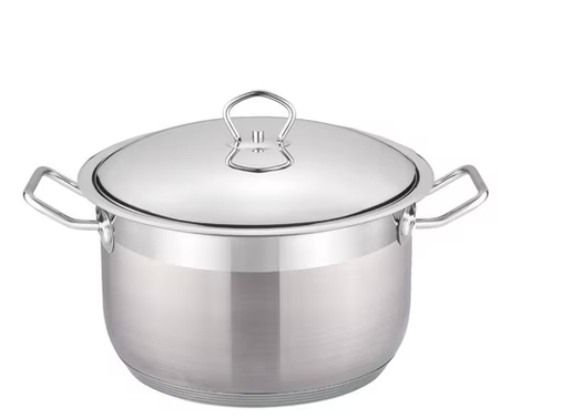 Oală XXL Cheffinger din inox cu capac – 26 L, Ø 40 cm