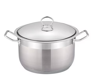 Oală XXL Cheffinger din inox cu capac – 26 L, Ø 40 cm
