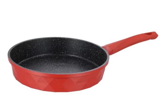 Set Diamant  Tigăi și Oale 12 Piese cu Capace din Sticlă – Aluminiu Turnat, Antiaderent, Potrivit pentru Inducție și Toate Tipurile de Plite