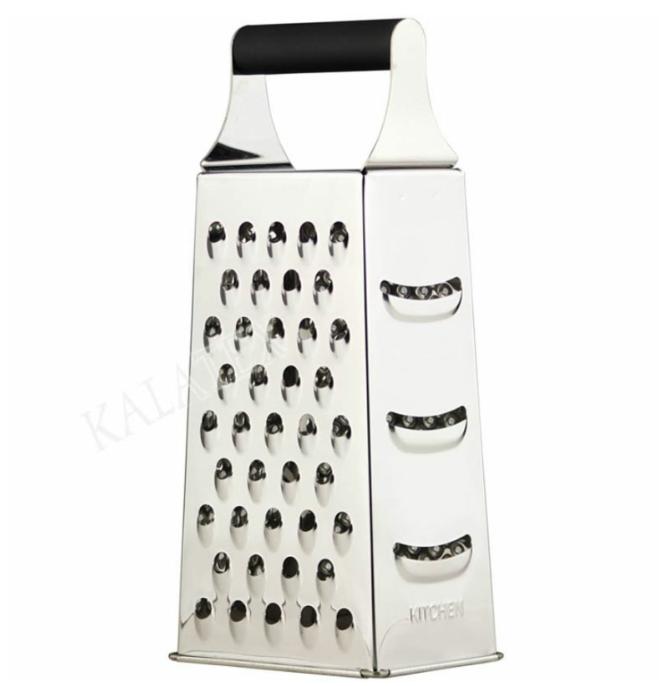 Răzătoare din oțel inoxidabil, 4 fețe – 10 x 8 x 24 cm