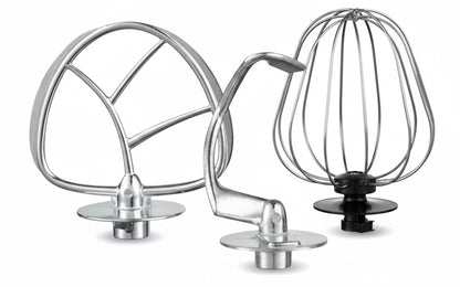 Robot de Bucătărie Cheffinger Home – 1600 W, Bol Inox 6,5 L, 6 Viteze, Negru