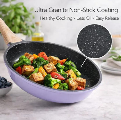 Set Vase de Gătit Just Perfecto – 13 Piese, Mov