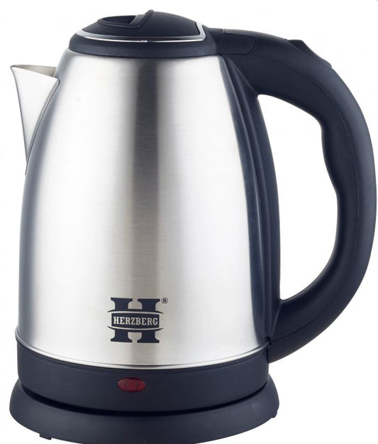 Fierbător Electric din Inox, 1.8L, 1500W – Gri/Argintiu