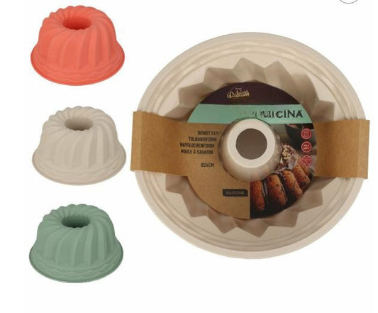 Formă de copt din silicon – Ø 24 cm, înălțime 10 cm