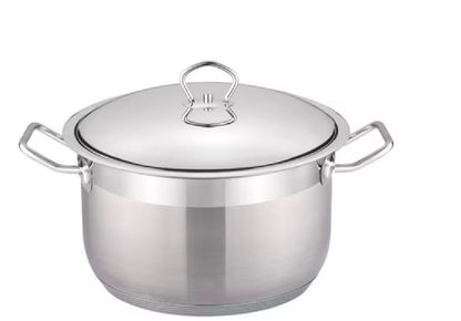 Oală XXL Cheffinger din inox cu capac – 26 L, Ø 40 cm