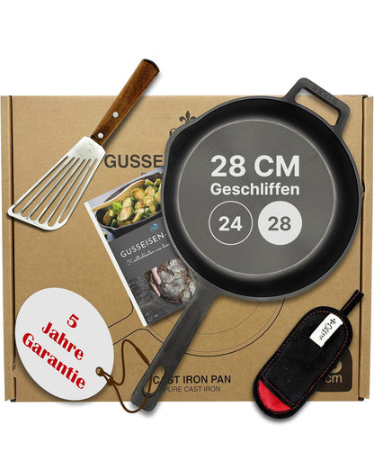 Tigaie din fontă Ottia, inducție 28cm