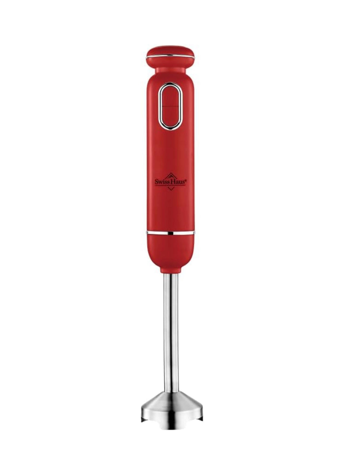 Mixer vertical Swiss Haus® Lake Geneva Collection – 600 W, funcție Turbo, picior detașabil din inox, roșu