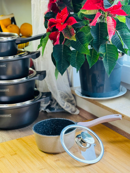 🍳 ** Set de vase 13 piese Bej 🍳✨**