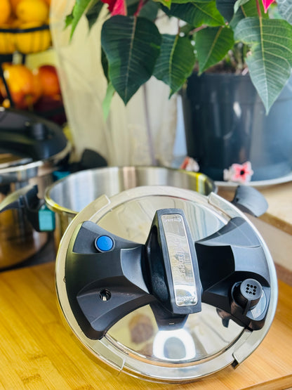 **Oala Sub Presiune Cheffinger - 24cm - 8L - Oțel Inoxidabil**