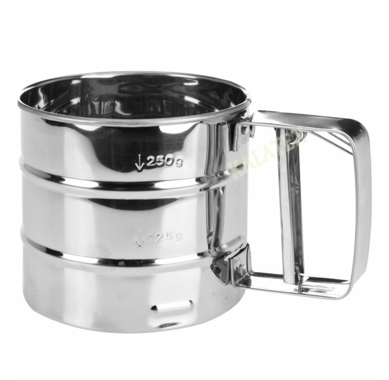 **Sita pentru făină Ø 10 cm, H: 9,5 cm, din metal 🥣✨**