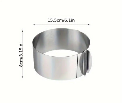 Inel versatil din oțel inoxidabil  - Reglabil 15.24cm-30.48cm