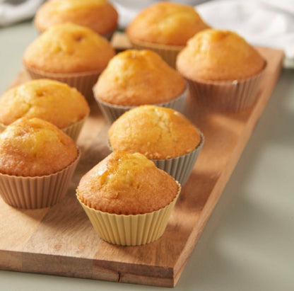 Set Forme pentru Brioșe din Silicon 9 piese