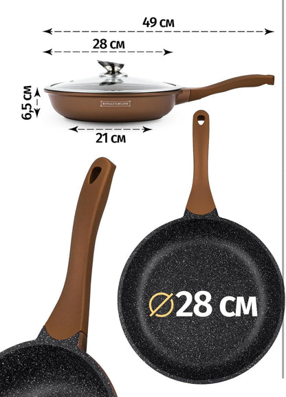 Set de vase 13 piese Cooper 🍳✨**