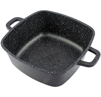 **Set de Oale Brattopf Quadratic 6 piese 🍳✨** Inductie/Gaz/Foc deschis