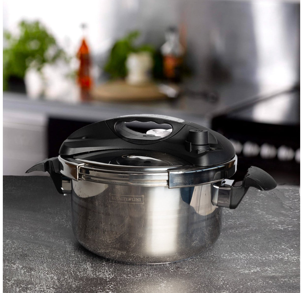 **Royalty Line®  Oală Sub Presiune Inducție - 10 Litri / Ø 28 cm