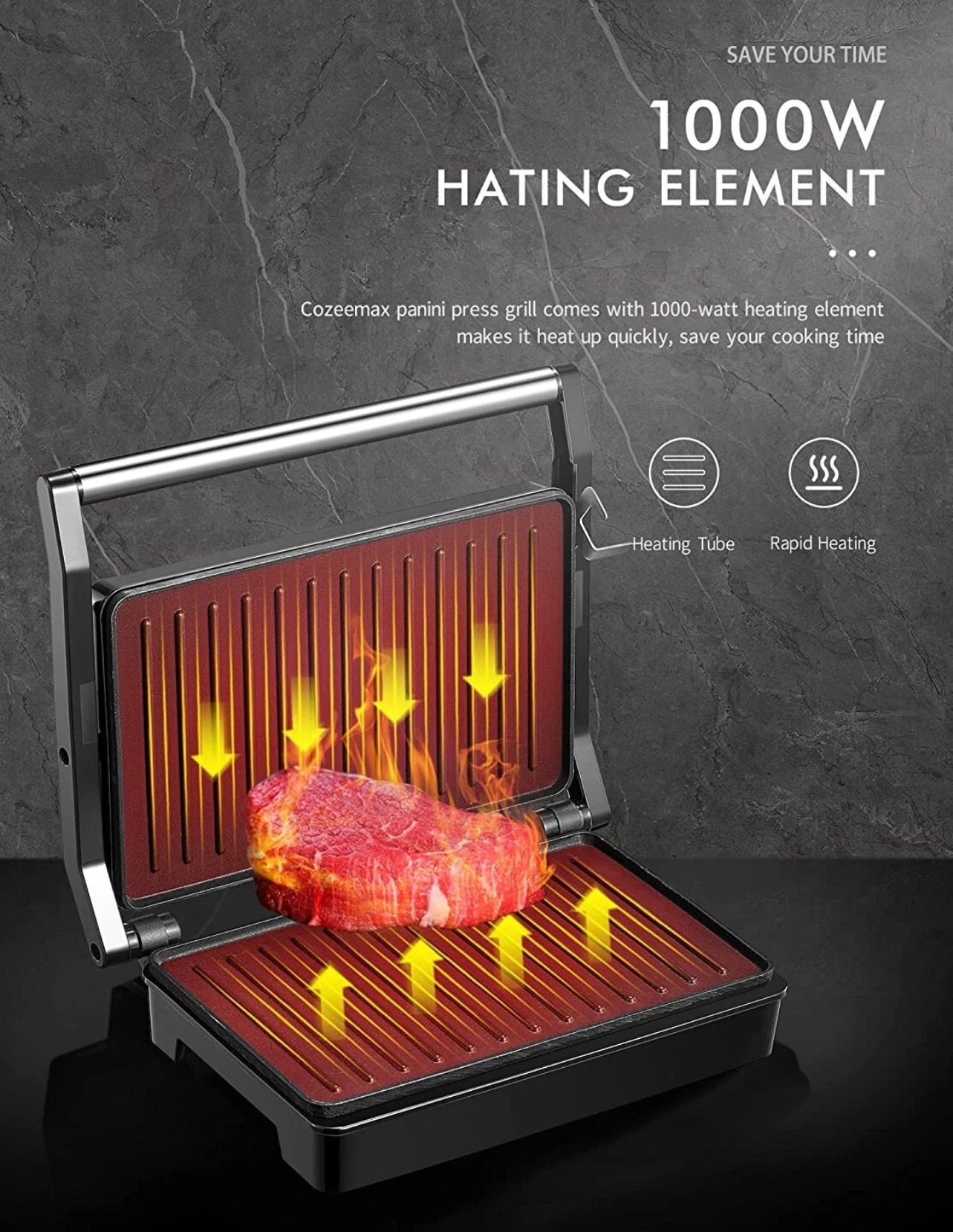 Toaster Royalty Line – 1000W
– Compact și ușor – Antiaderent