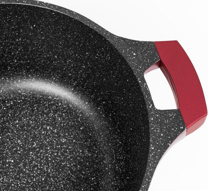 Set de vase 13 piese Burgundy 🍳✨**