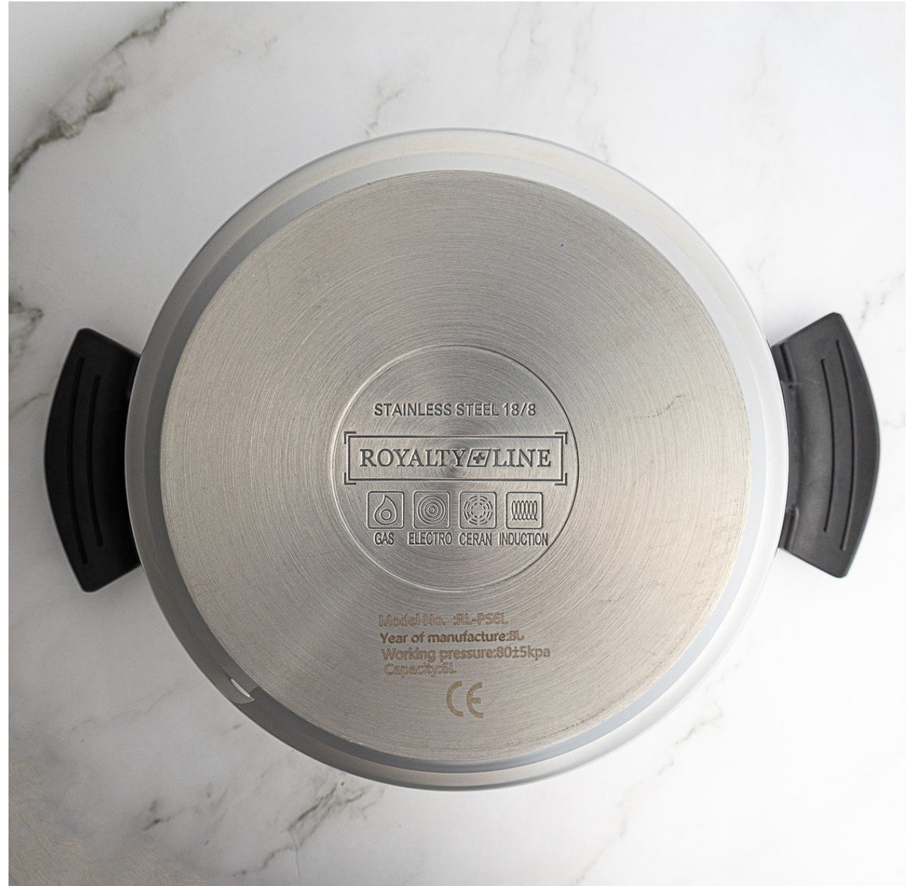 **Royalty Line®  Oală Sub Presiune Inducție - 10 Litri / Ø 28 cm