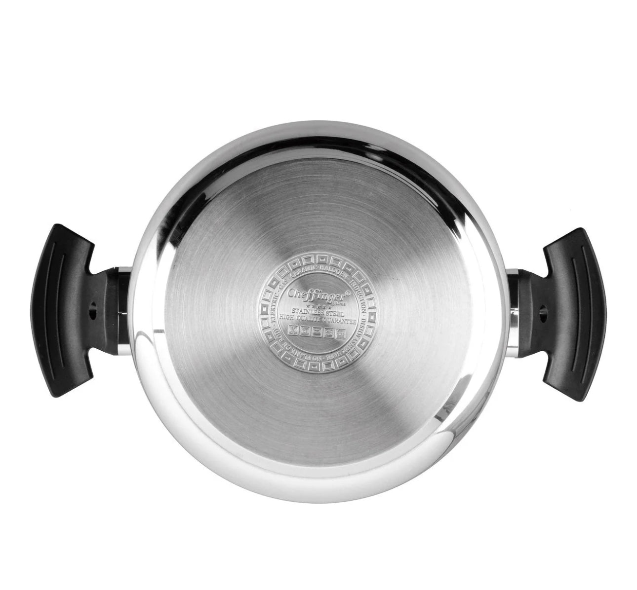 **Oala Sub Presiune Cheffinger - 24cm - 8L - Oțel Inoxidabil**