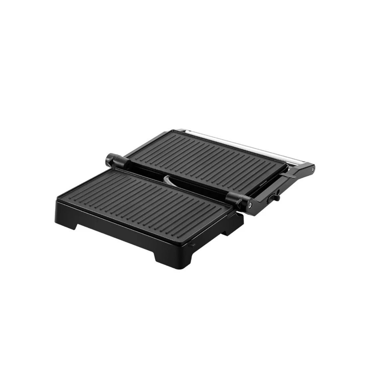 Royalty Line Panini Maker Negru - Grătar Versatil pentru Panini, Burgeri și Mai Multe!
