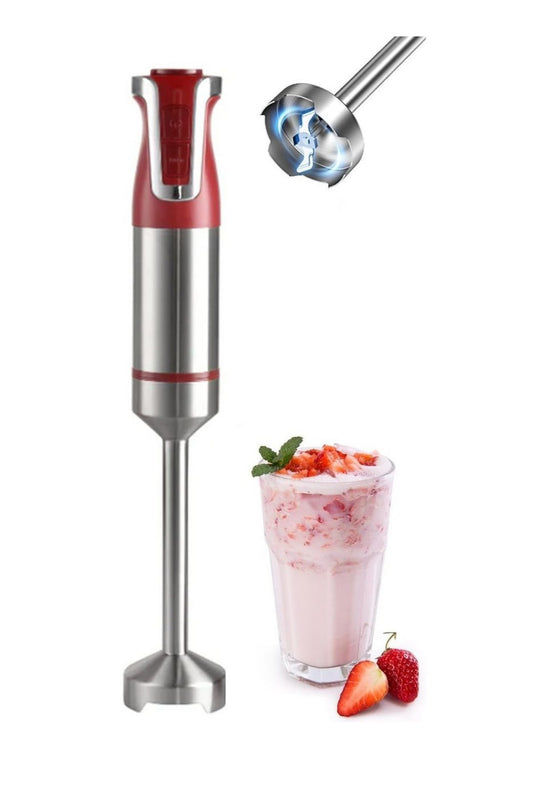 **Royalty Line Mixer Vertical - Mixer Pürier, Tocător, Mixstab 800W Roșu**