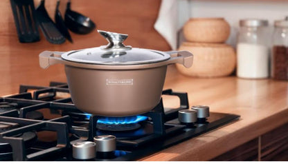 Set de vase 13 piese Cooper 🍳✨**