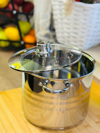 Set Oale Inox Premium – 11L, 13L, 16L | Fund Dublu | Inducție
