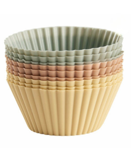 Set Forme pentru Brioșe din Silicon 9 piese