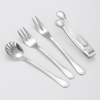 **Set cu Tacâmuri pentru 12 Persoane  - 72 Piese din Oțel Inoxidabil 18/10**
