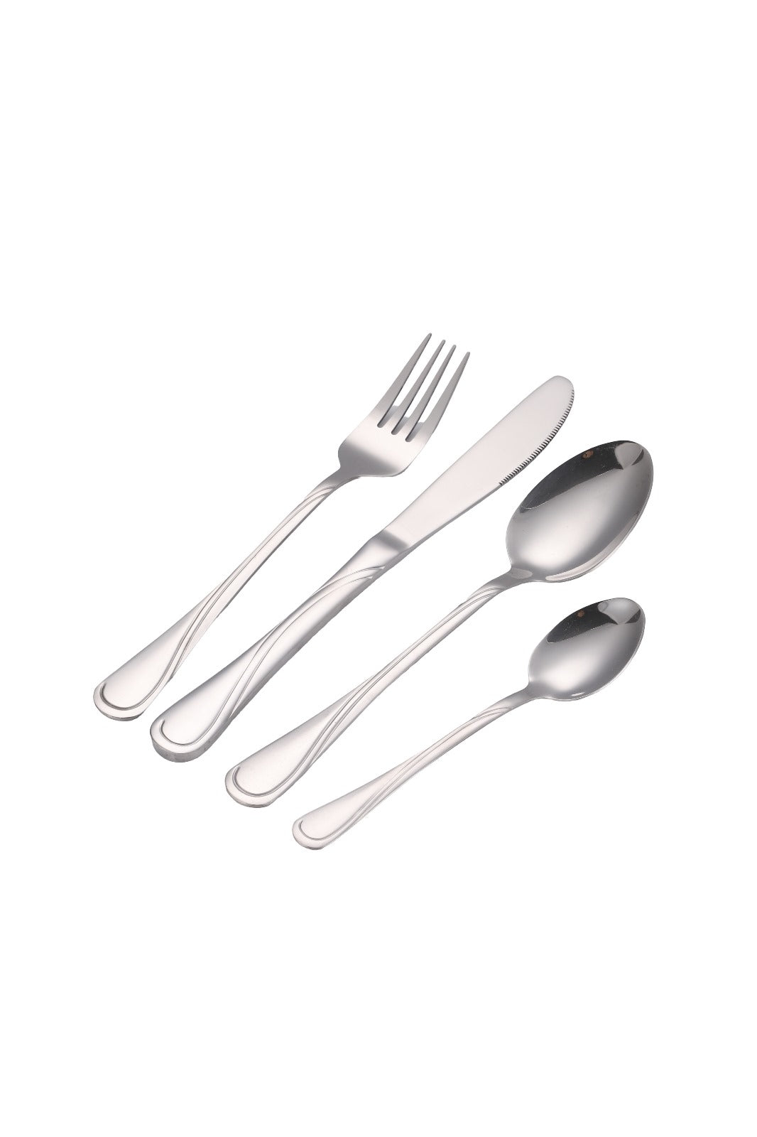 **Set cu Tacâmuri pentru 12 Persoane  - 72 Piese din Oțel Inoxidabil 18/10**