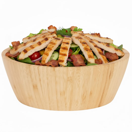 **Bol din Bambus - Diametru 19 cm | Înălțime 8 cm**