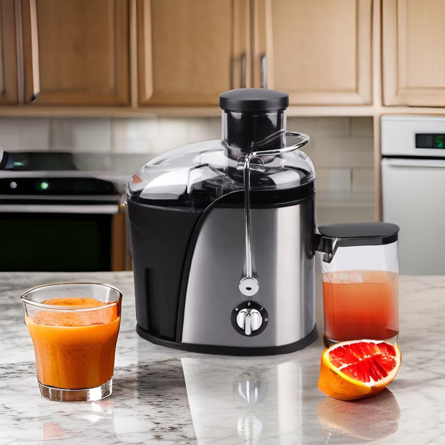 Storcător multifuncțional din inox – Mixer, presă de fructe și legume